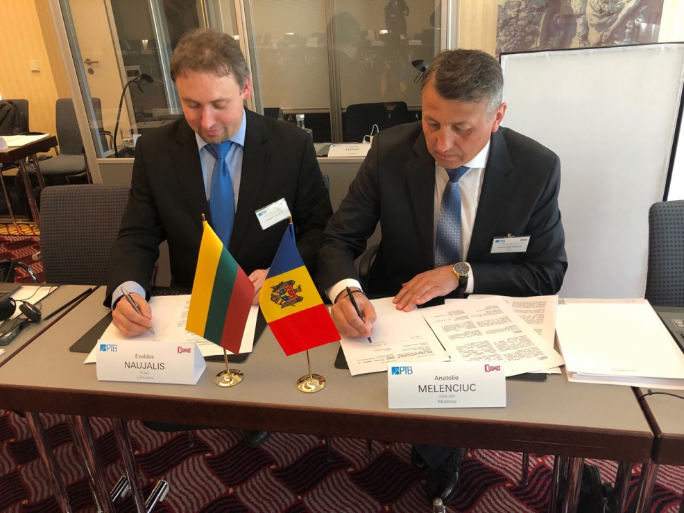 INM has signed a Memorandum of Understanding in the field of metrology with Lithuania