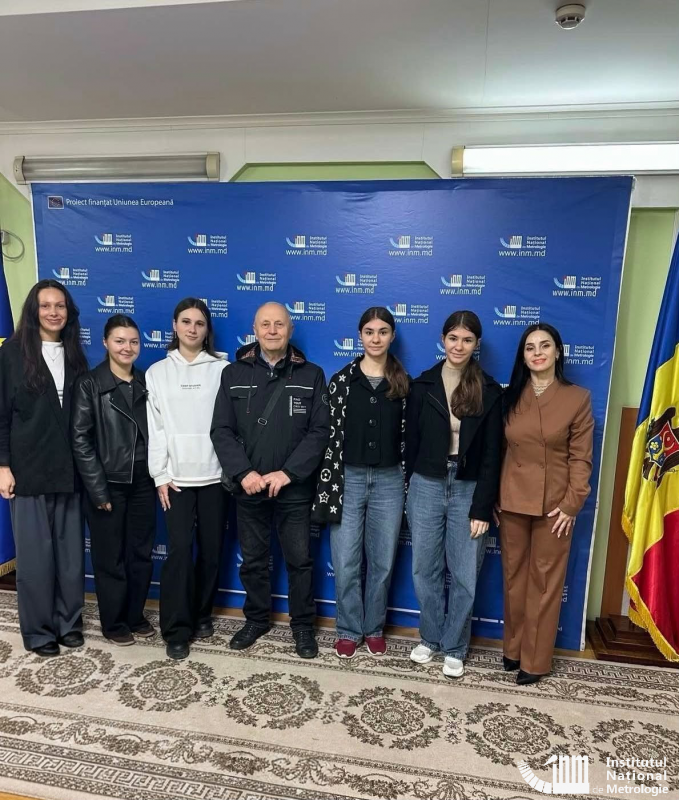 Studenții ASEM, în vizită la INM: cunoașterea rolului metrologiei în economie și societate!