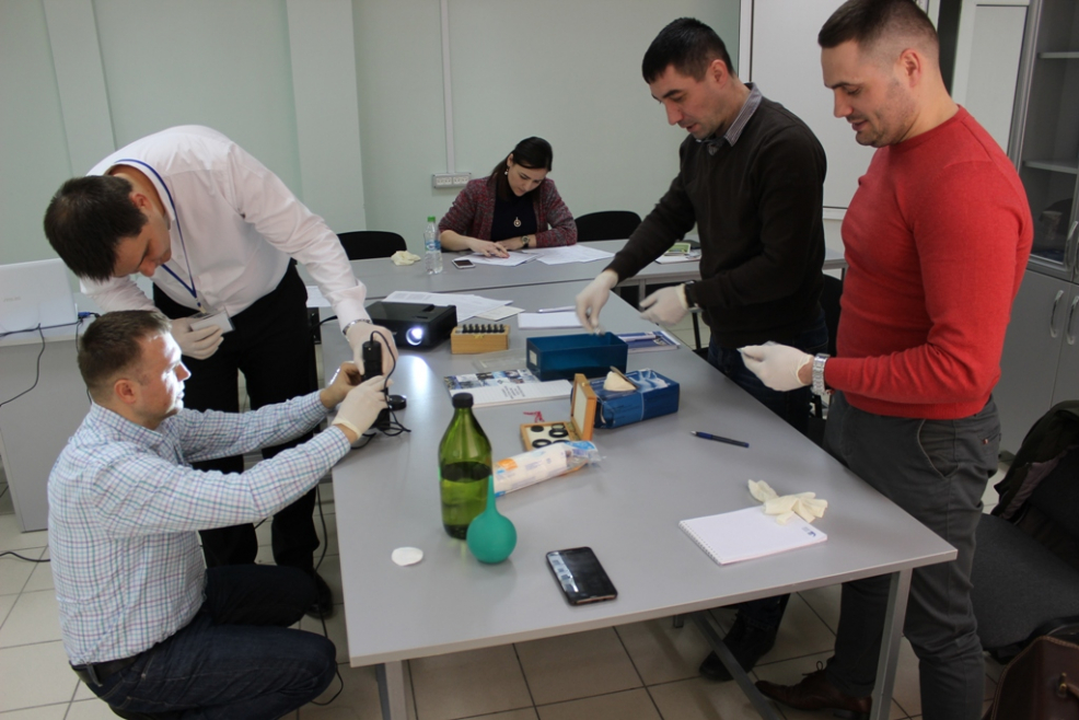 Training course on physical-chemical measurements