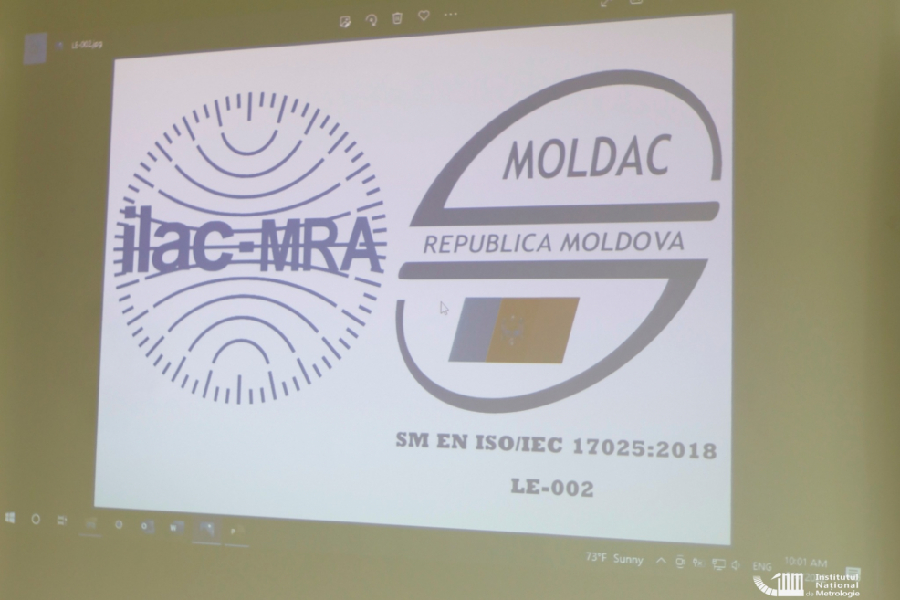 Oportunitatea aplicării simbolului combinat ILAC MRA pentru OEC acreditat de către Institutul Național de Metrologie.