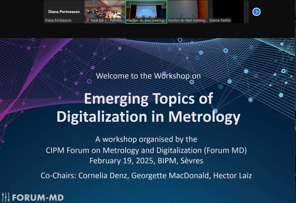 Workshop “Emerging Topics of Digitalization in Metrology”