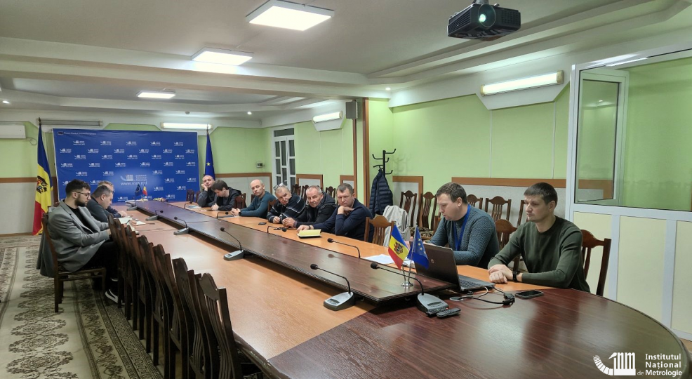 Inițierea instruirii: „Verificarea metrologică a sistemelor de măsurare și înregistrare a cantității produselor petroliere și gazelor lichefiate cu amănuntul”