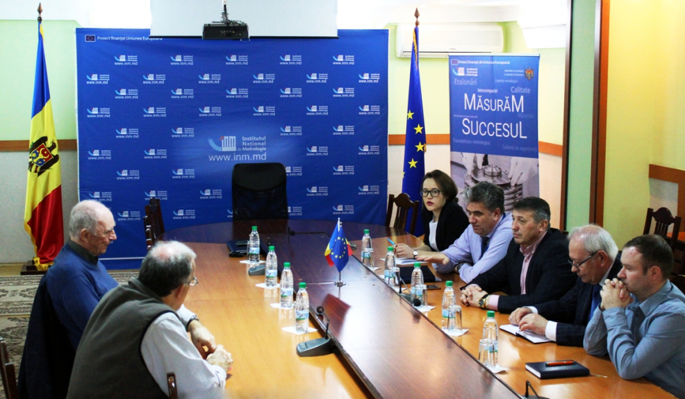 Ședința de lucru în cadrul proiectului „Suport pentru cadrul infrastructurii calității în contextul DCFTA în Republica Moldova”