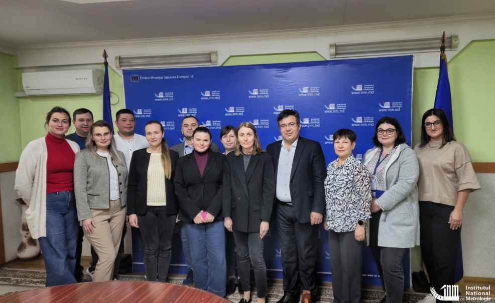 Ședința de închidere în contextul desfășurării evaluării laboratoarelor din cadrul IP INM privind menținerea cerințelor SM EN ISO/IEC 17025:2018