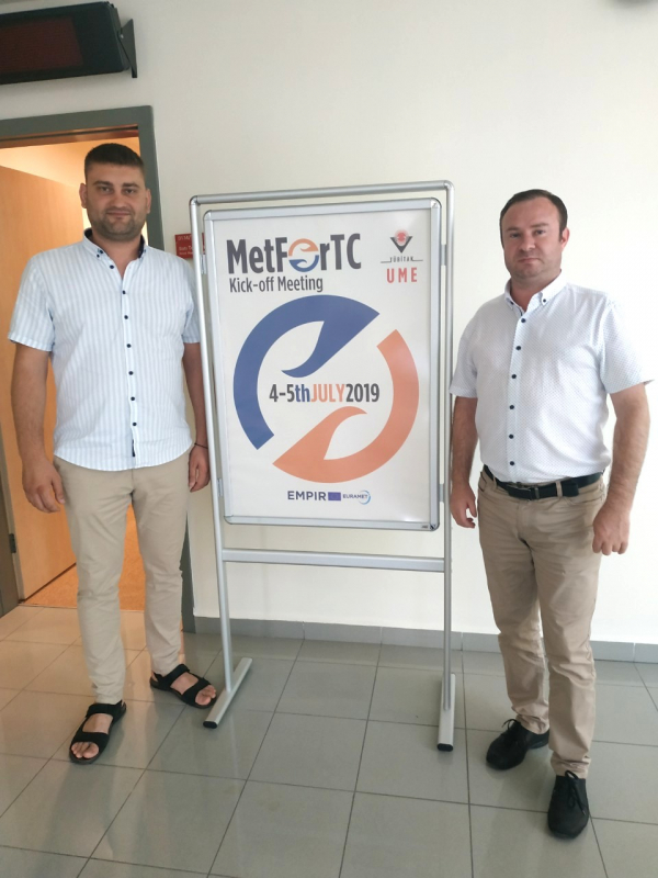 Lansarea proiectului EMPIR MetForTC